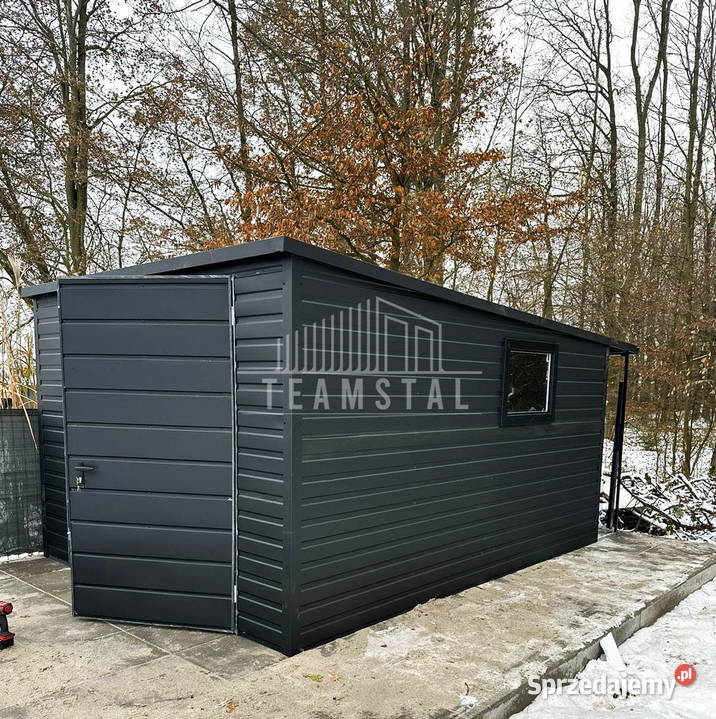 Garaż Blaszany 3x5 wiata 05x3 Brama 15m2 Sprzedaż Jarocin