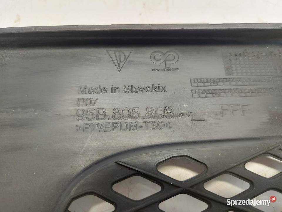 PORSCHE MACAN S 95B Osłona pasa przedniego Wzmocnienia, belki i wsporniki