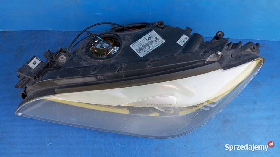 LAMPA LEWY PRZÓD EUROPA XENON DYNAMIC BMW 7 F01 Lampy przednie Nowy Tomyśl