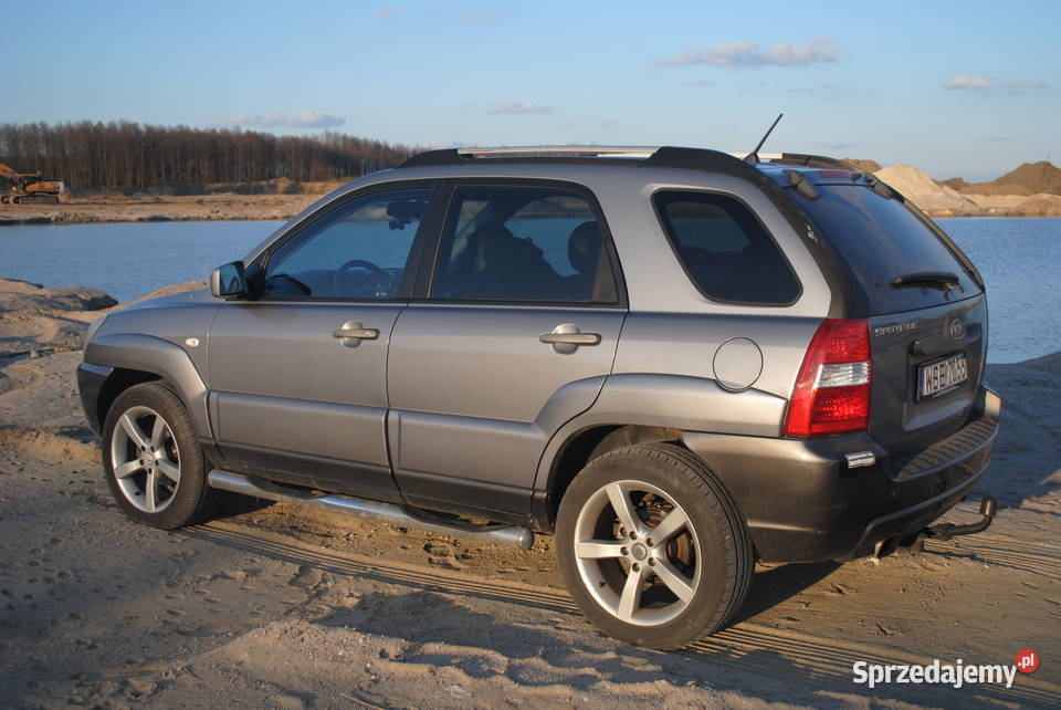 Kia Sportage II 20 CRDi 113 2005 zadbana bogate skórzana tapicerka Rypin