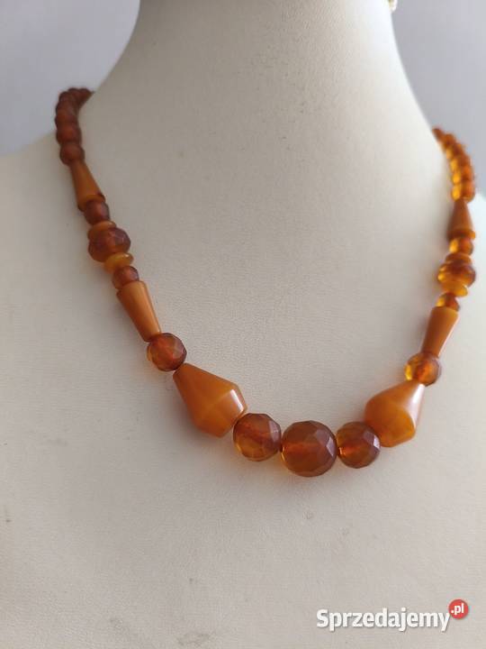 Naszyjnik Bakelit art deco Białystok