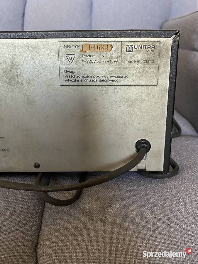 magnetofon kasetowy Unitra M 9115 Sieradz