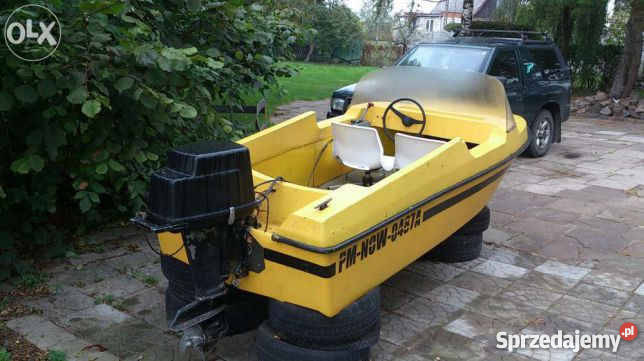 Motorówka Kasia z Silnikiem 30 Przyczepa Wędkarstwo Nowy Dwór Gdański
