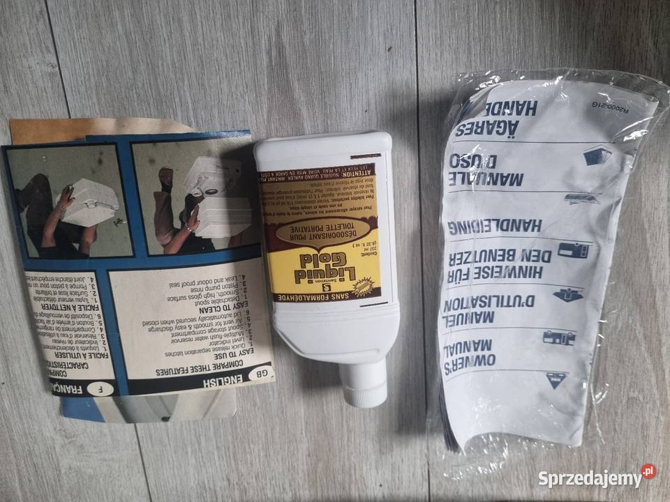 Toaleta turystyczna przenośna VISA POTTY 238 Solnica sprzedam