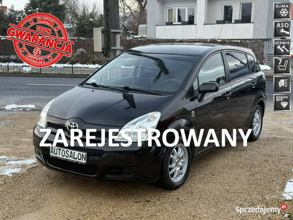 Toyota Corolla Verso lakier metallic Częstochowa sprzedam