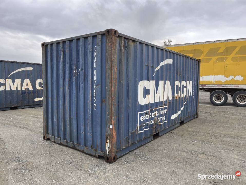 Kontener morski magazyn 20DV 6 metrowy HDS sprzedam