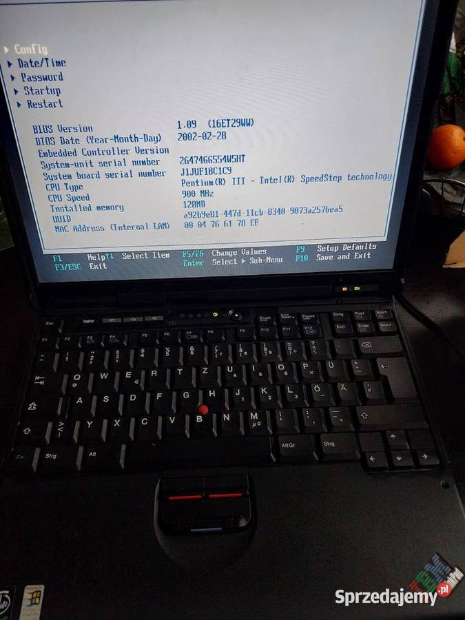 Sprzedam IBM THINKPAD T22 Grodzisk sprzedam
