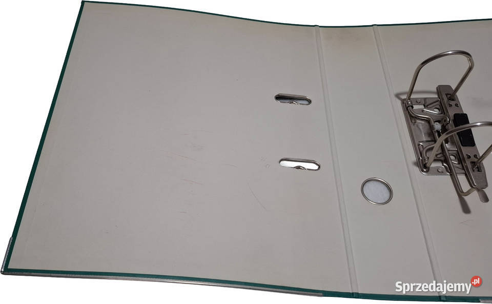 Segregator A4 PP 75mm zielony Biella Czeladź