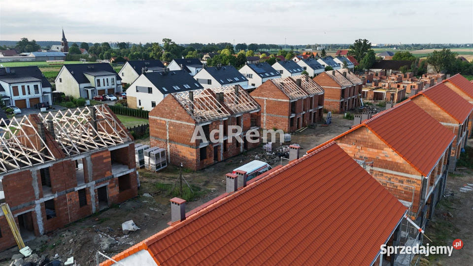 Dom bliźniak Wrocław 9286m2 do wykończenia dolnośląskie