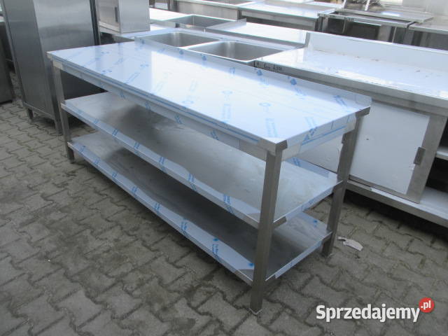 Nowy Stół Gastronomiczny Z 2 Półkami 2007085 Ostrów Wielkopolski sprzedam