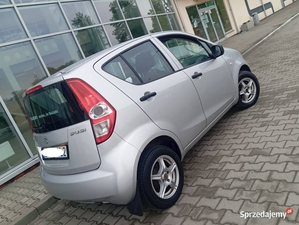 SUZUKI SPLASH 10 BENZYNKA SALON POLSKA STAN autoalarm Gostynin