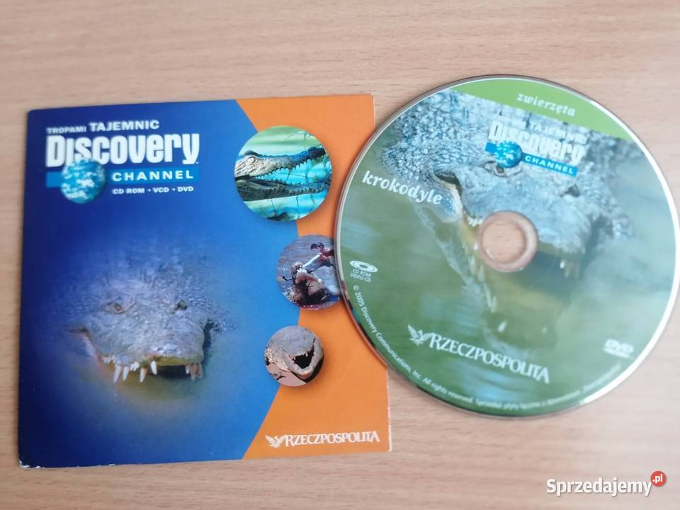 Krokodyle i słonie 2 płyty DVDCD Tropami DVD Łódź