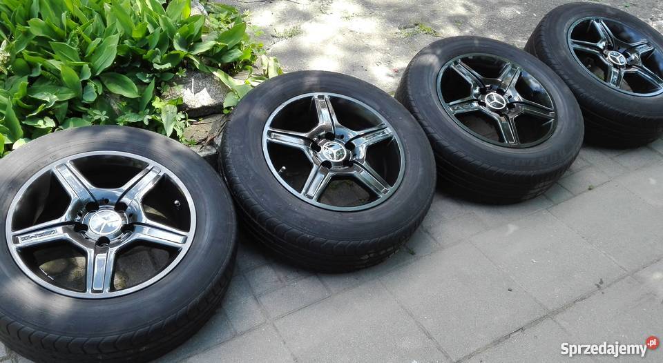 Alufelig Mercedes AMG 16 5x112 ET 35 Komplet Poznań