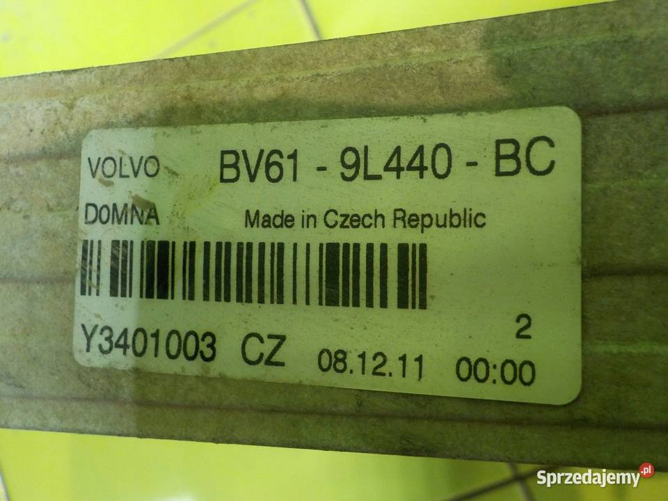 VOLVO S60 II V60 I 16 B 11r intercooler Suków