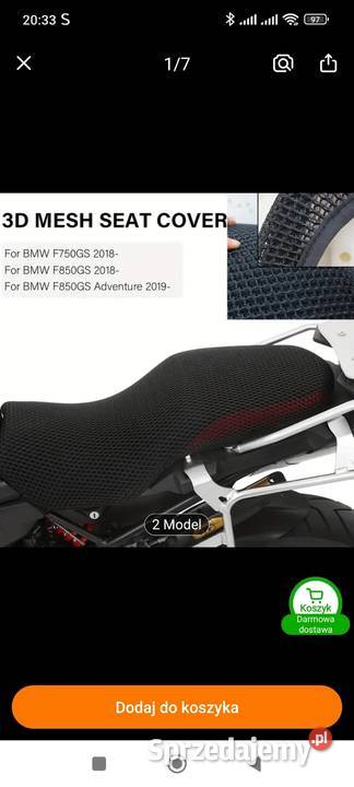 Siatka na kanapę motocyklową Siatki i linki bagażowe