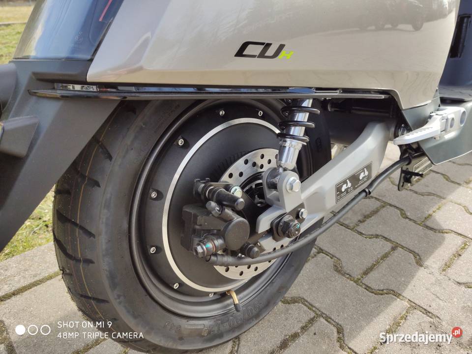 Skuter Elektryczny Super Soco CUX zasięg 80 Raty automatyczna sprzedam