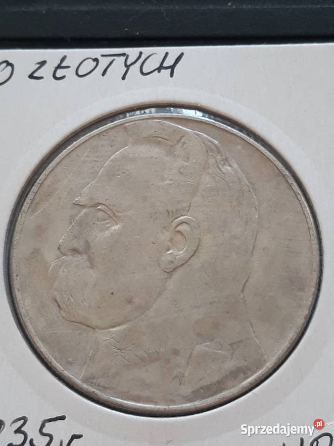 10 J Piłsudski 1935 r ładne J