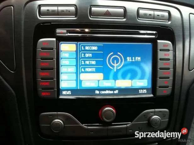 Ford NX DVD HSRNS Polskie menu Lektor Mapa