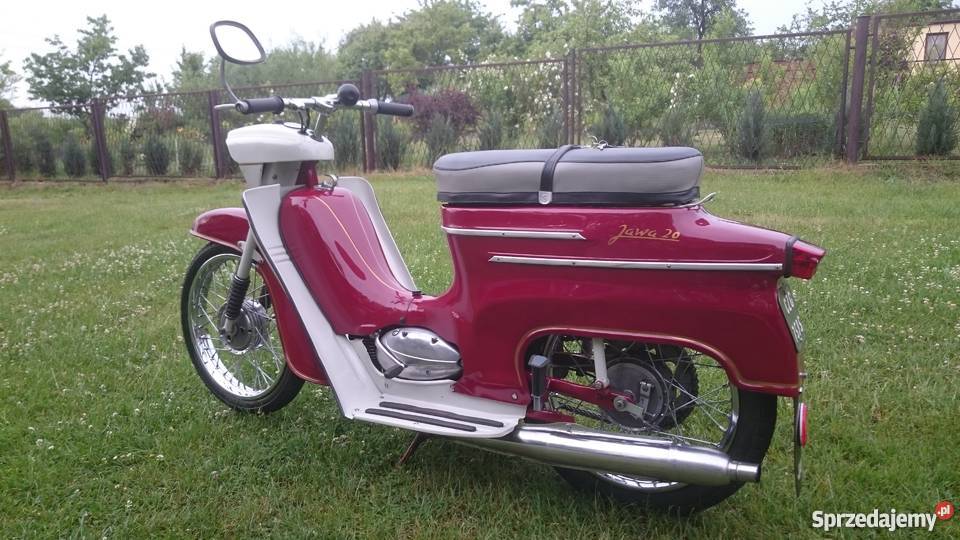 Jawa 50 typ 20 z 1973 roku z papierami