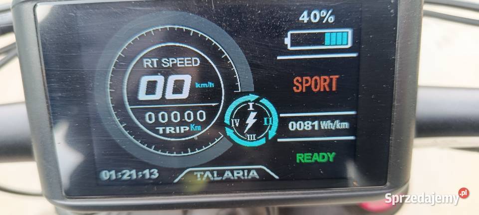 Talaria Sting TL3000 TL45 motorower elektryczny Pozostałe