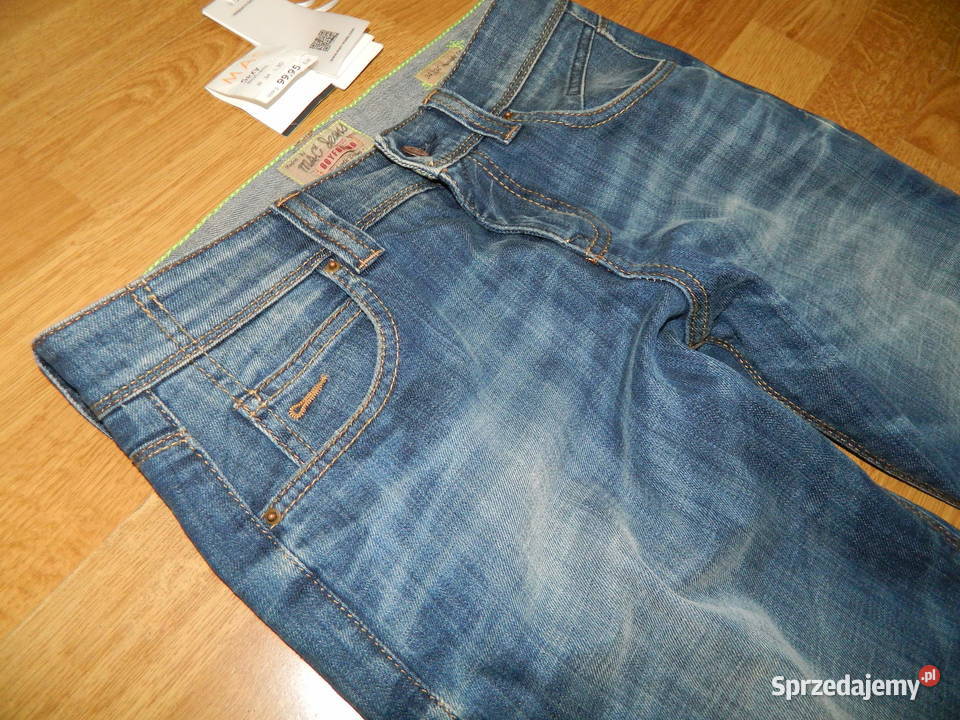MAC Boyfriend spodnie jeansowe W34 L30 Trzebinia