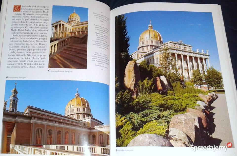 Świątynia Matki Bożej Licheńskiej Album Poradniki, albumy i reportaże Książki i Podręczniki lubelskie Chełm