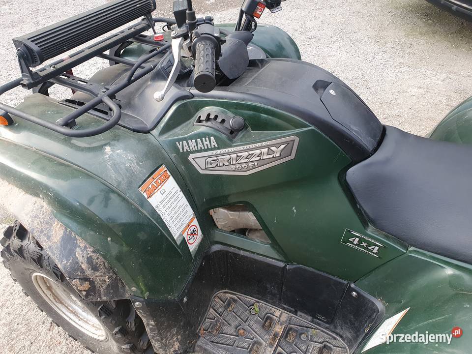 Quad yamaha grizzly 700 nie motor ciągnik pojazd Kalinowo