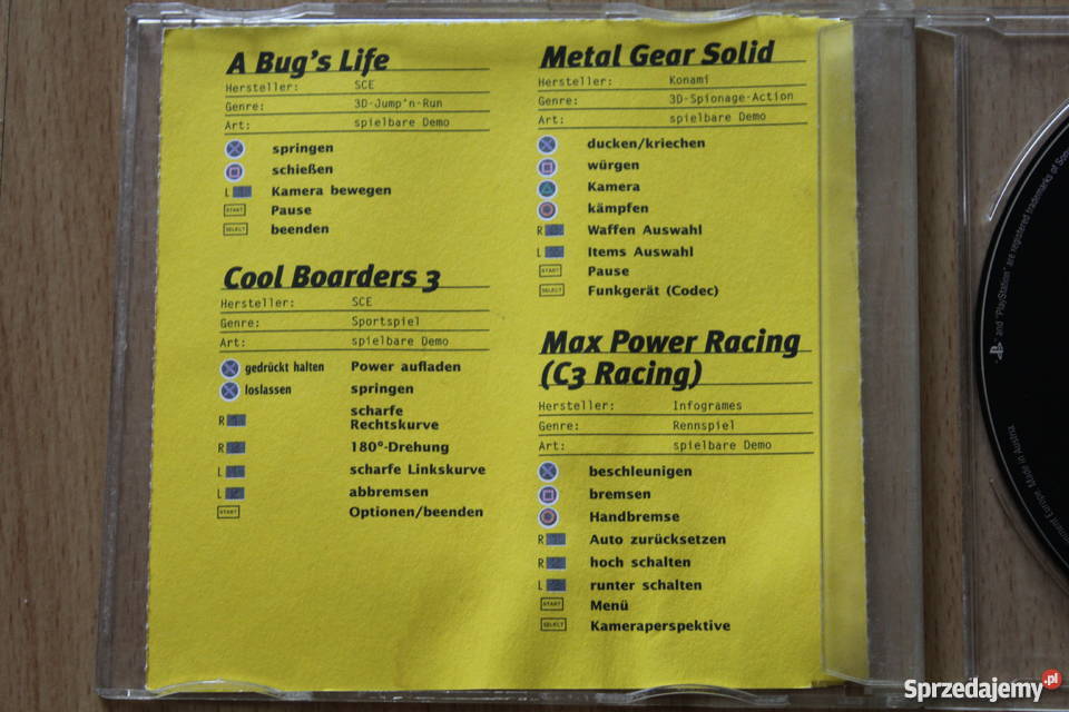 PlayStation 1 Magazin euro demo 0200 Sony Playstation Gry na konsole