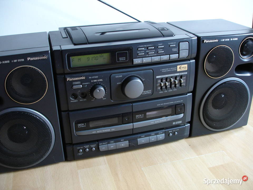 Radiomagnetofon PANASONIC RXDT690 Zielona Góra