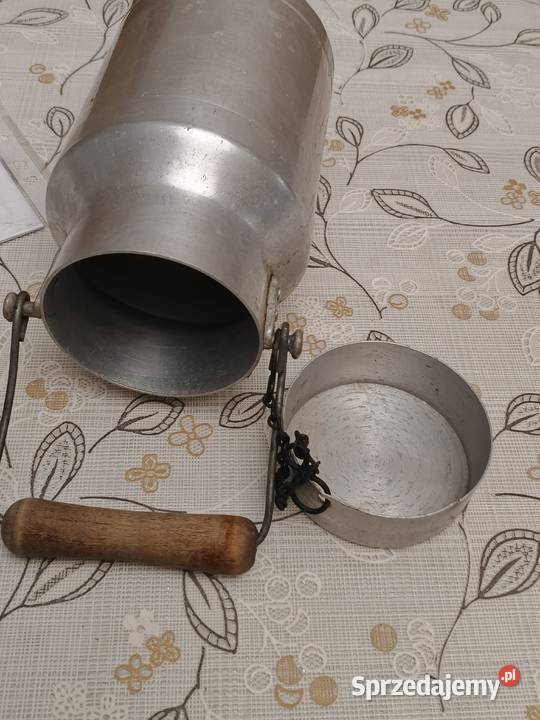 aluminiowa kanka na mleko Fałków