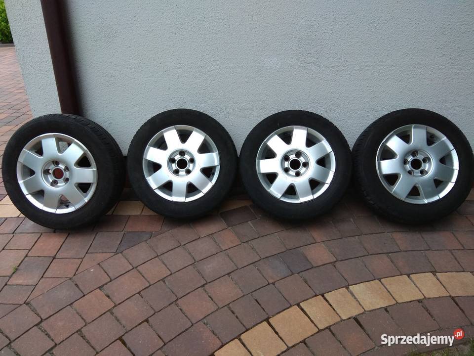 Felgi Alufelgi VW Polo z oponami hankook 185 60 Łuków