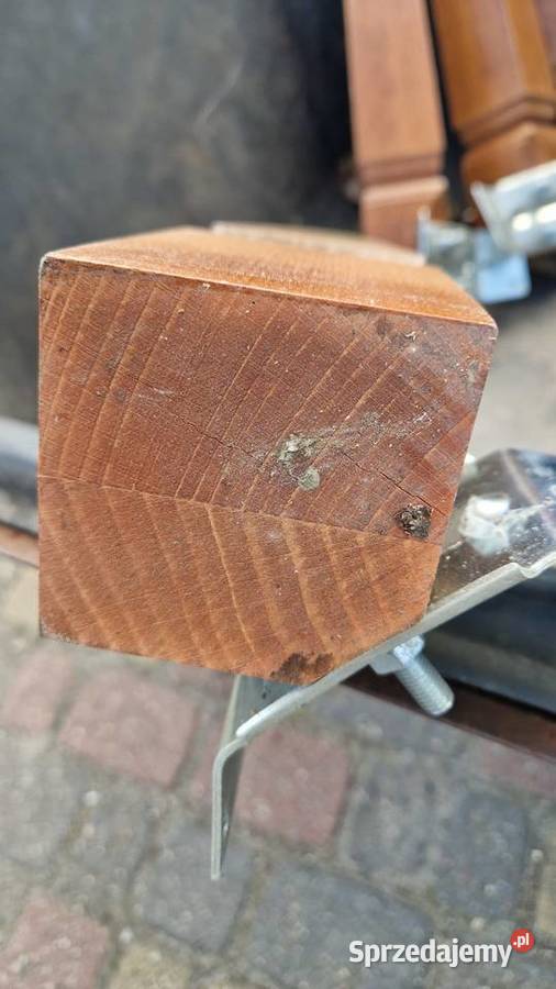 4 mocne porządne nogi dębowe Stołowe Gorzów Wielkopolski sprzedam