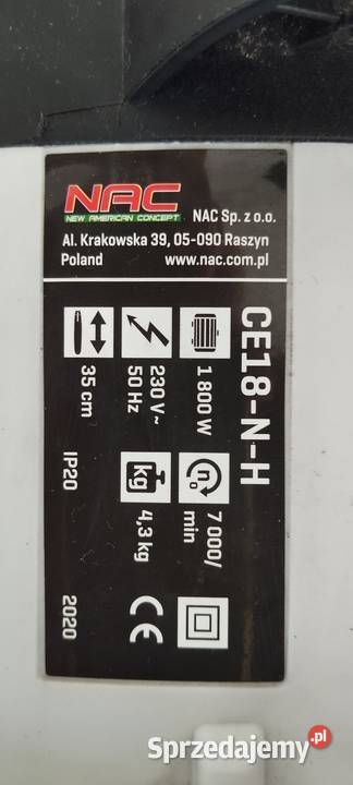 Piła elektryczna NAC Wadowice