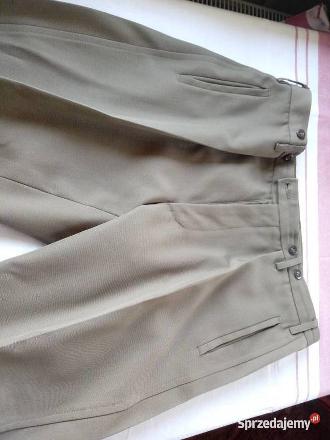 bryczesy spodnie oficerskie wojskowe KRWP wz 92 mazowieckie Piotrówek