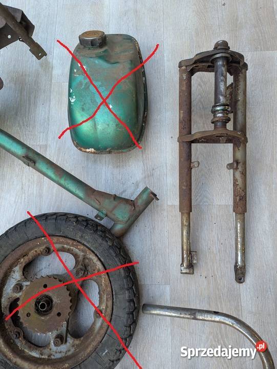 Motorynka Stella części różne z rozbiórki Krzeszowice