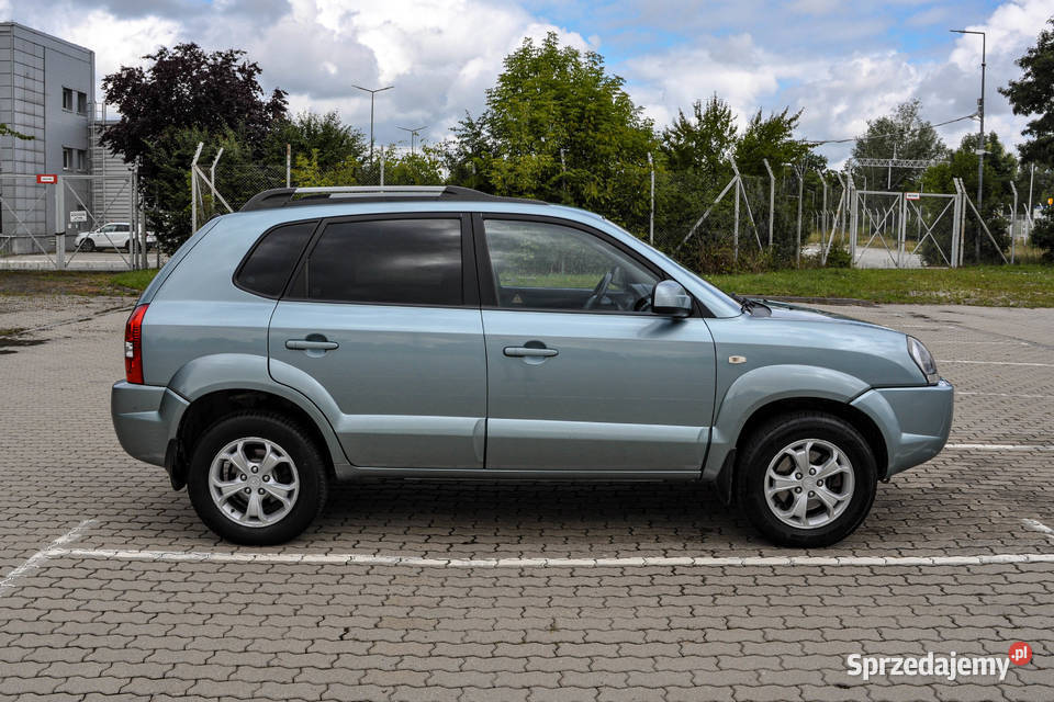 Hyundai Tucson 2009 r Lift 4x4 Bezwypadkowy Wrocław