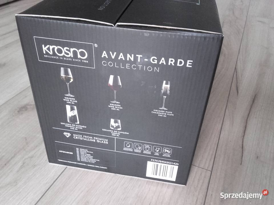 Krosno Kieliszki degustacyjne do piwa 420ml 4 Bydgoszcz