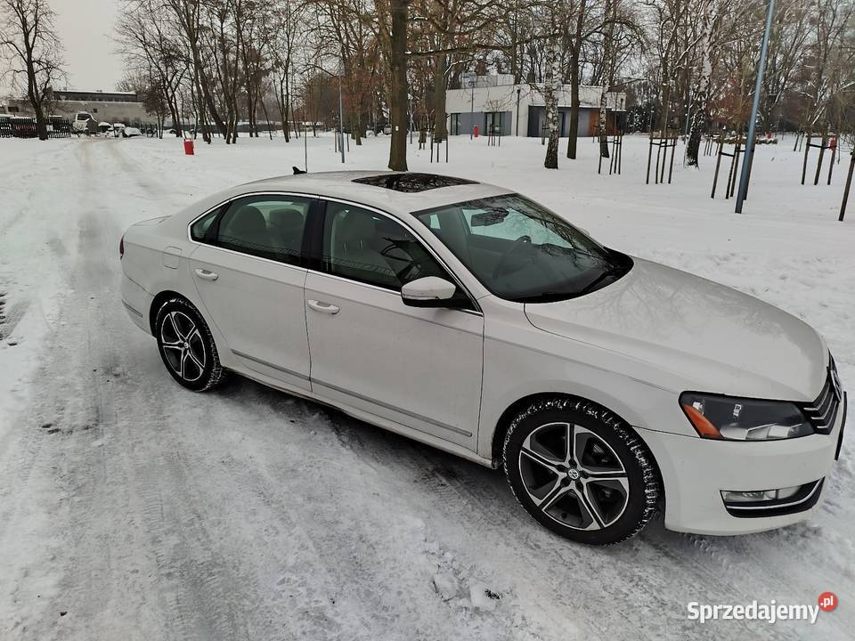 VW Passat B7 Bezwypadkowy podgrzewane fotele Inowrocław