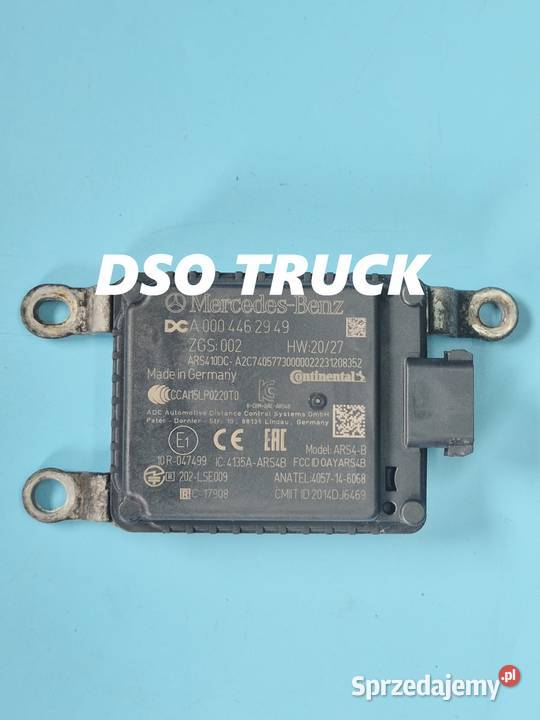 A0004462949 Radar Czujnik Odleglosci MERCEDES świętokrzyskie Zawichost sprzedam
