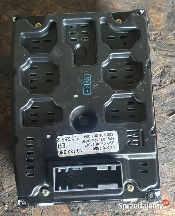 Wyświetlacz Opel vectra c signum Niwy