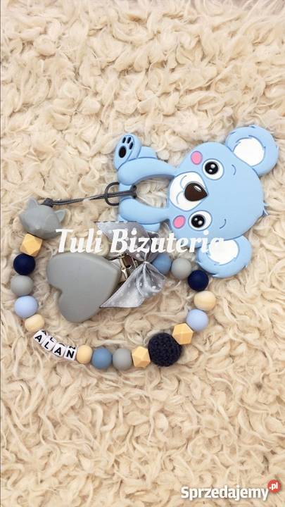 Zawieszka do smoczka z imieniem dziecka Poznań