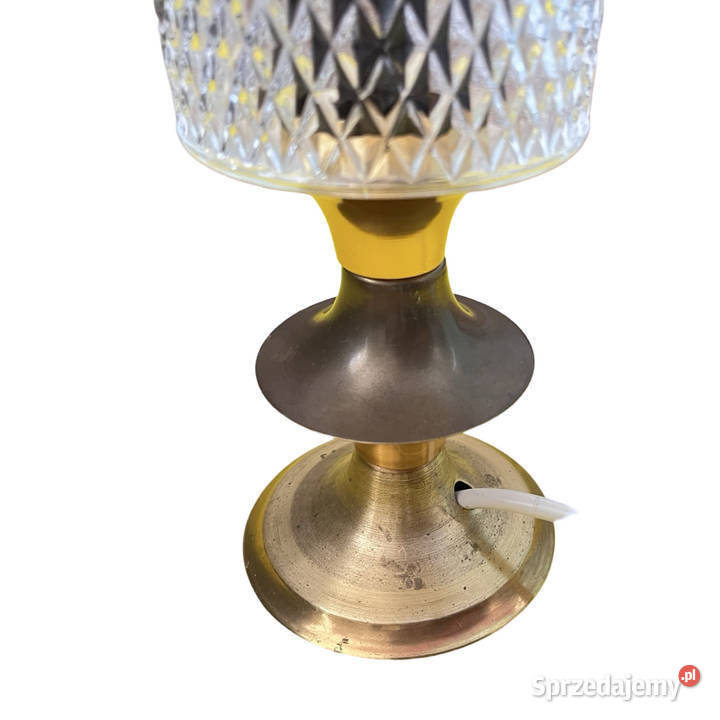 Mosiężna lampka nocna KOLARZ Niemcy lata 70 Lampy stołowe i nocne Warszawa