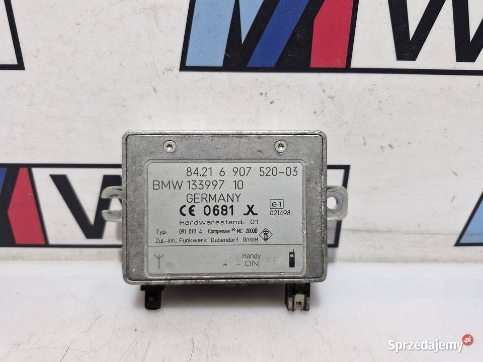 6907520 BWM E46 E38 E39 WZMACNIACZ STEROWNIK