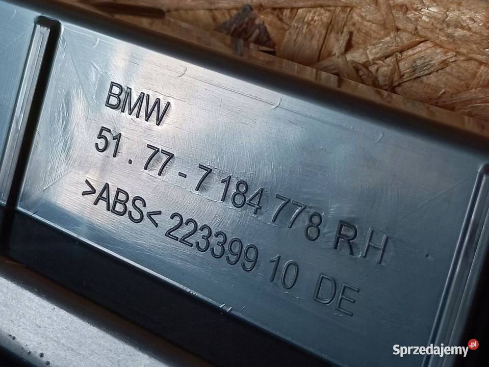 BMW F10 F10N F11 F11N LISTWA ŚLIZG MOCOWANIE Pleszew sprzedam