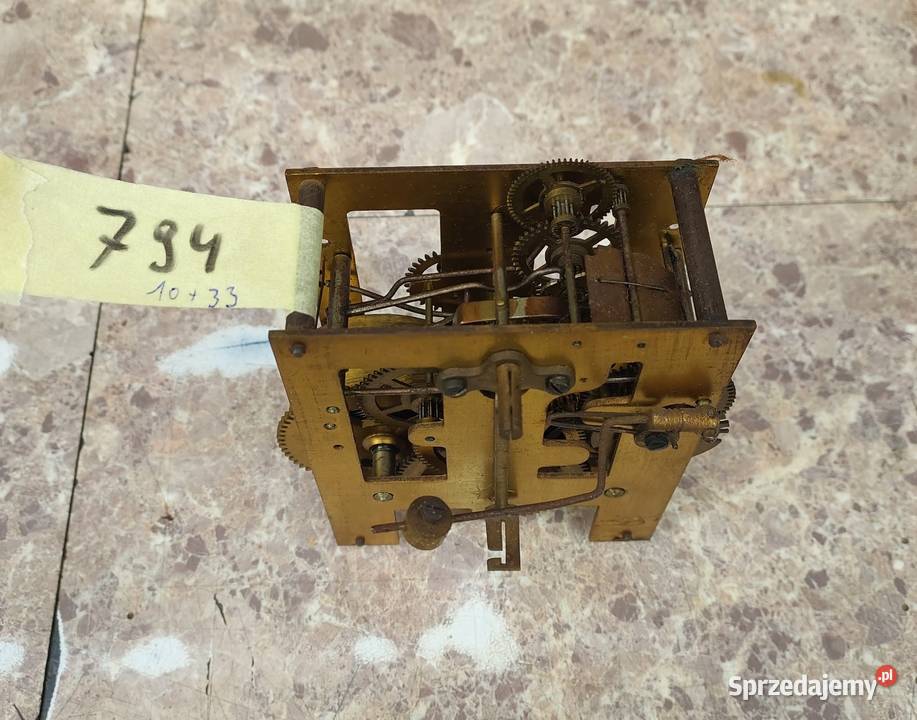794 Mechanizm starego zegara ściennego Junghans sprzedam