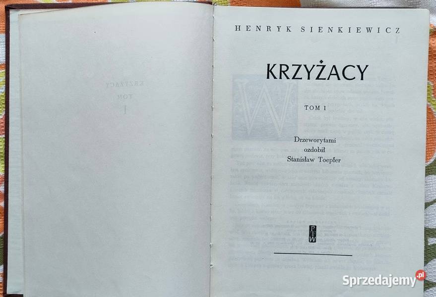 Krzyżacy wydanie 1967 Łódź