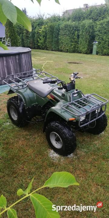 Quad kawasaki klf 220 z dokumentami Łuków
