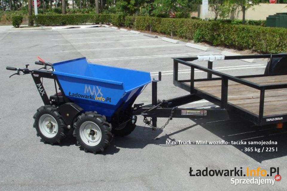 Truck Mini wozidło taczka samojezdna 365 225 l nie Wozidła