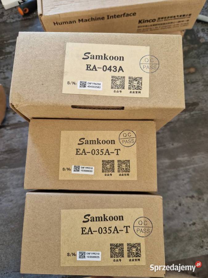 Panele HMI Samkoon EA043A EA035AT śląskie sprzedam