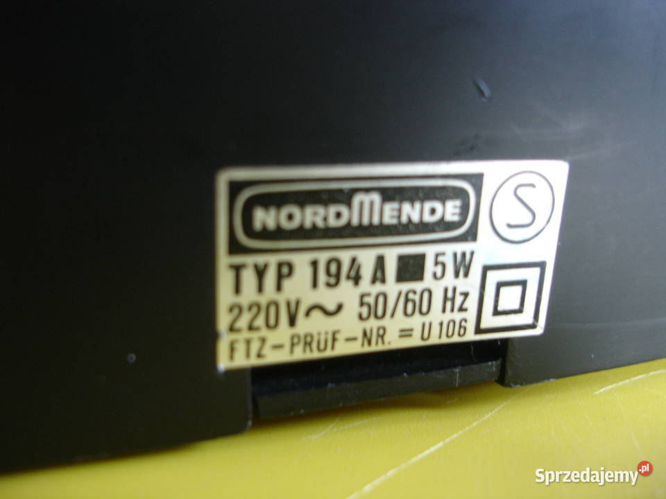 Radio NORDMENDE CLIPPER Zielona Góra